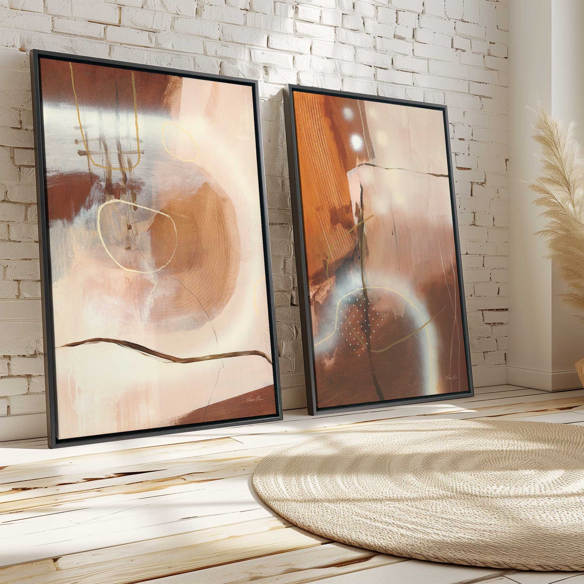 [Color:American Maple], Picture of art in a American Maple frame