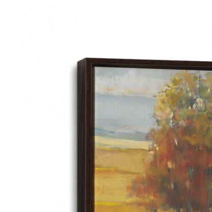 [Color:Espresso], Picture of art in a Espresso frame at an angle