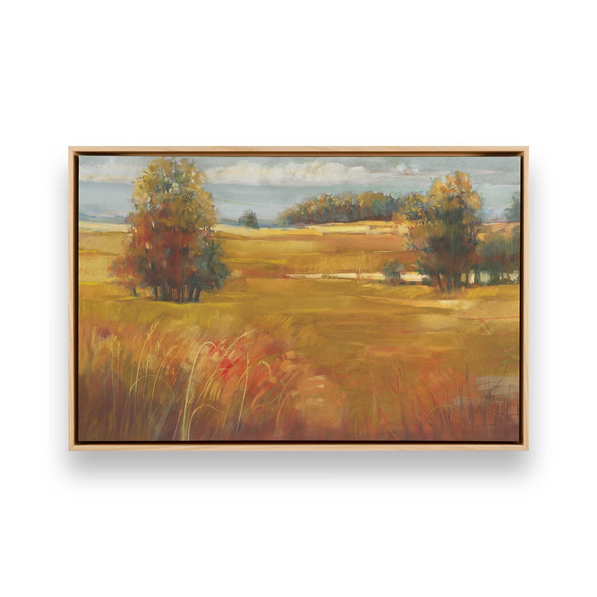 [Color:American Maple], Picture of art in a American Maple frame