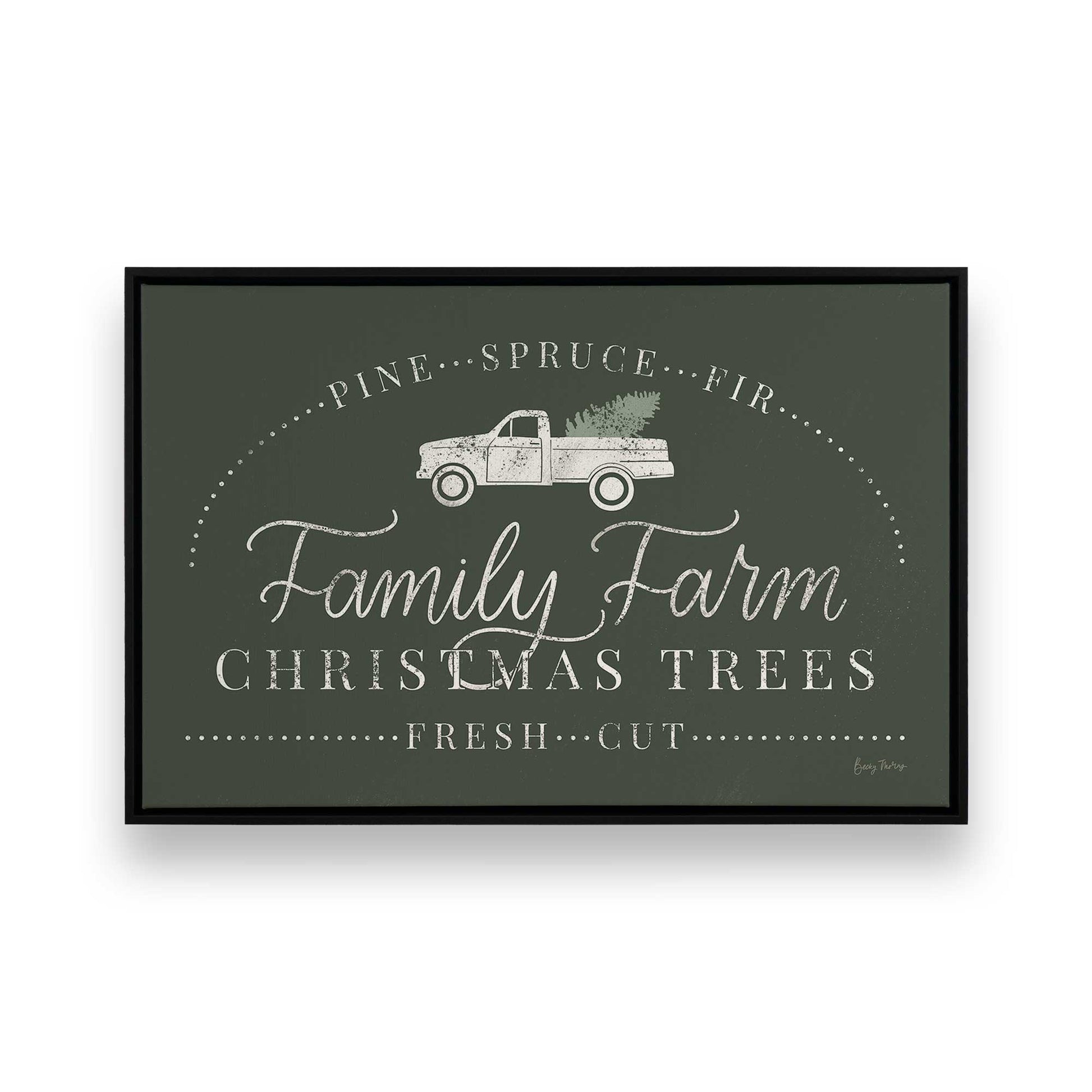 [Color:Satin Black], Picture of art in a Satin Black frame