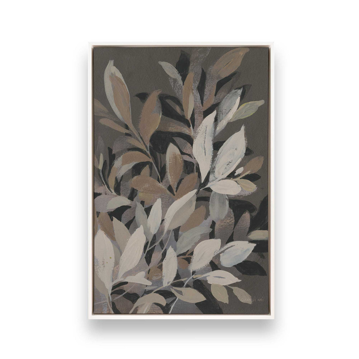 [Color:Opaque White], Picture of art in a White frame
