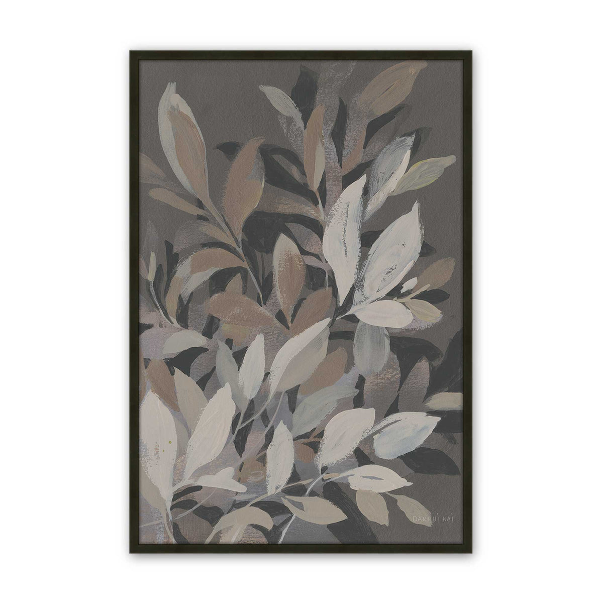 [Color:Satin Black], Picture of art in a Satin Black frame