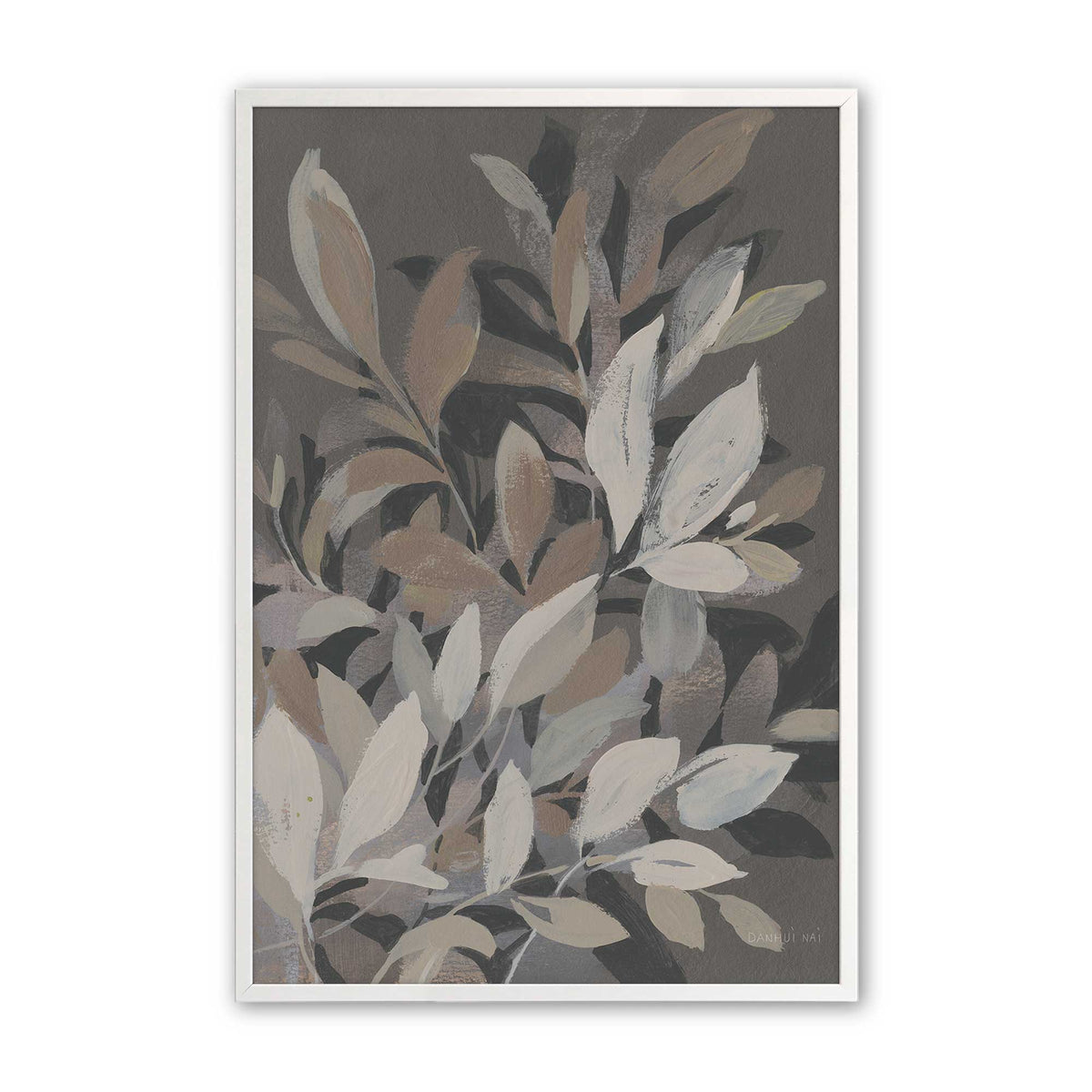 [Color:Opaque White], Picture of art in a Opaque White frame