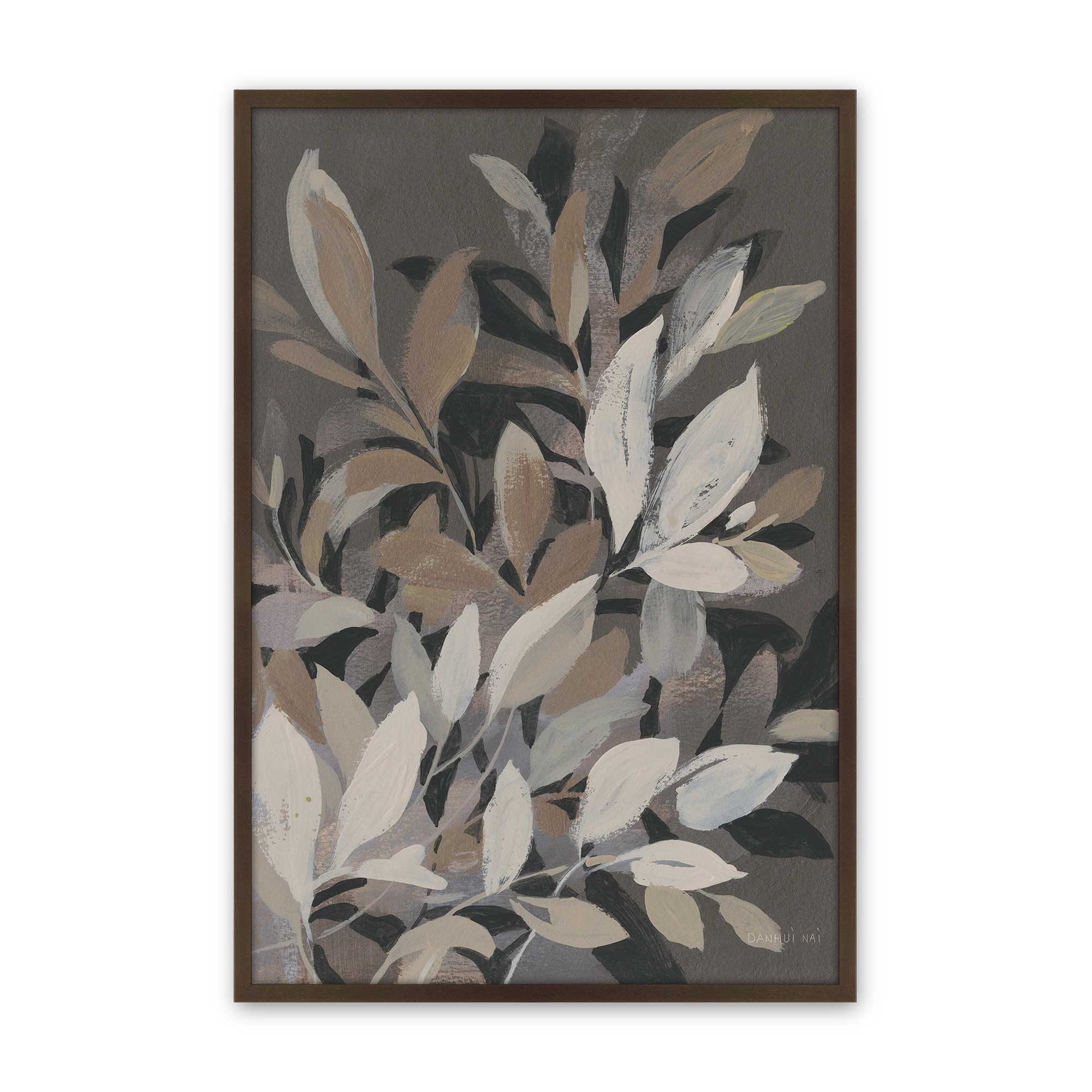 [Color:Brown], Picture of art in a Brown frame