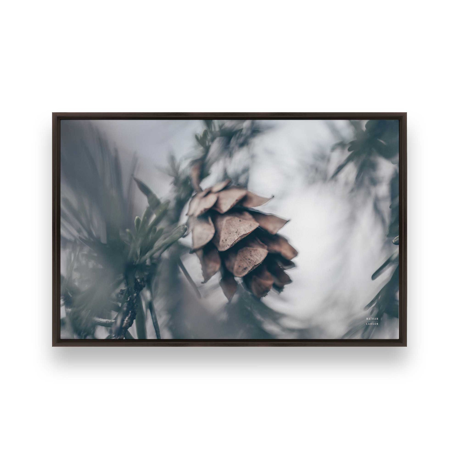 [Color:Espresso], Picture of art in a Espresso frame