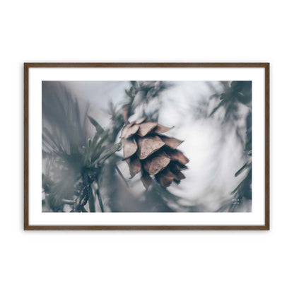 [Color:Walnut], Picture of art in a Walnut frame