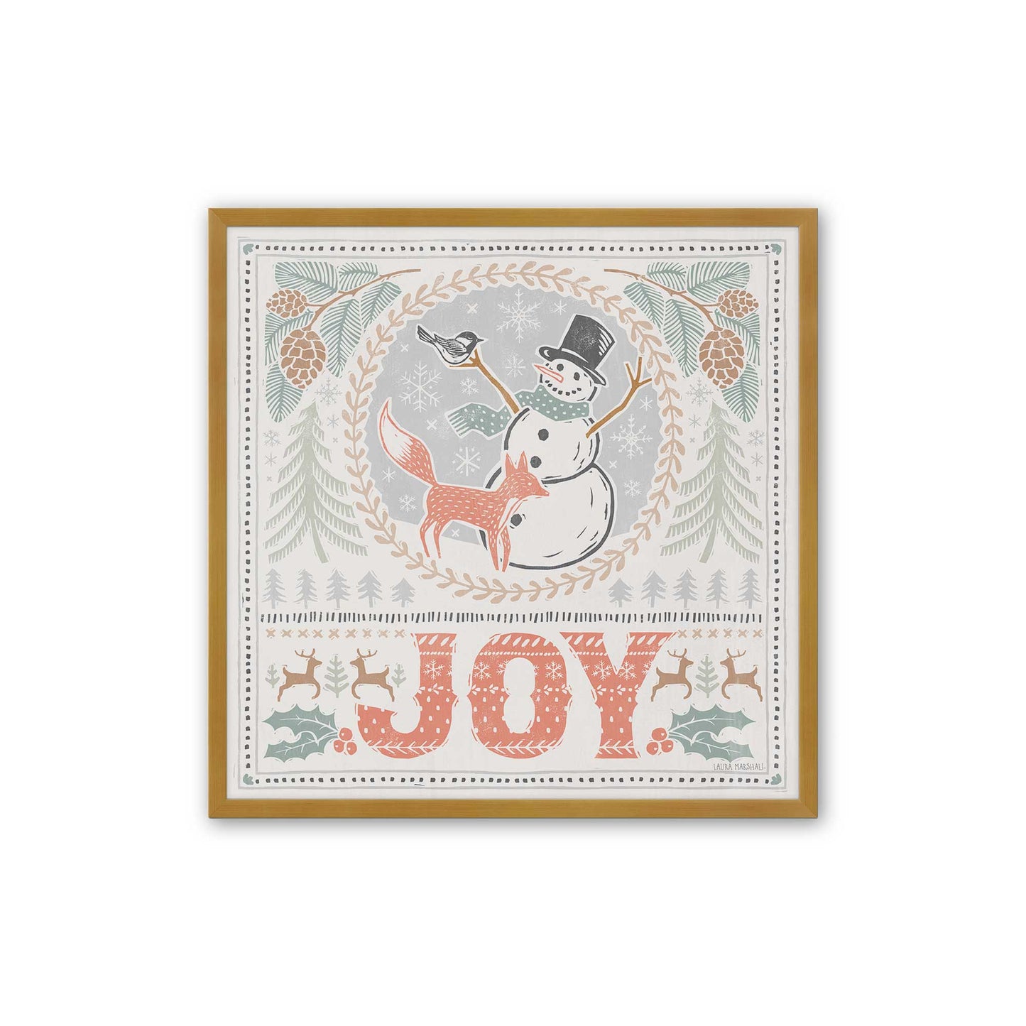 [Color:Polished Gold], Picture of art in a Polished Gold frame