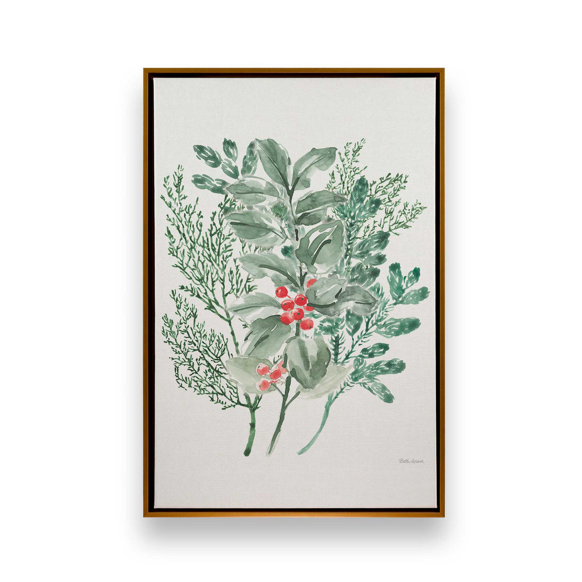 [Color:Polished Gold], Picture of art in a Polished Gold frame