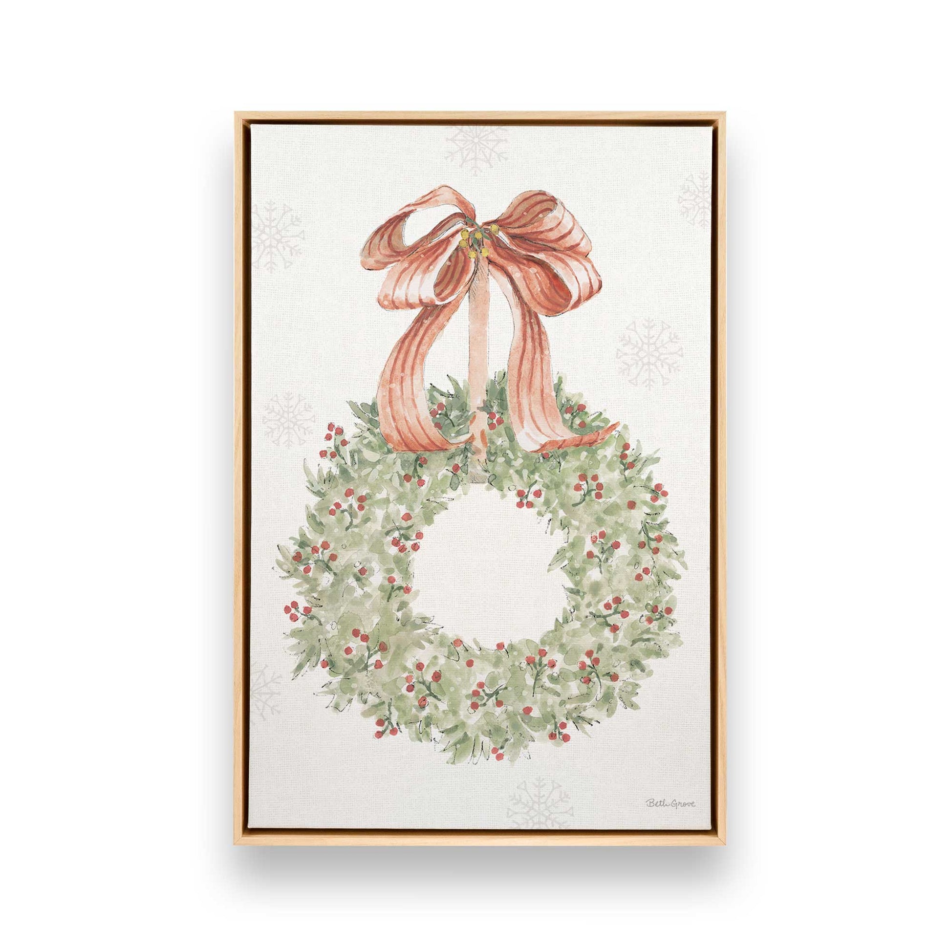 [Color:American Maple], Picture of art in a American Maple frame