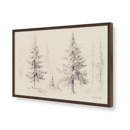 [Color:Belvinder Brown], Picture of art in a Belvinder Brown frame of the corner