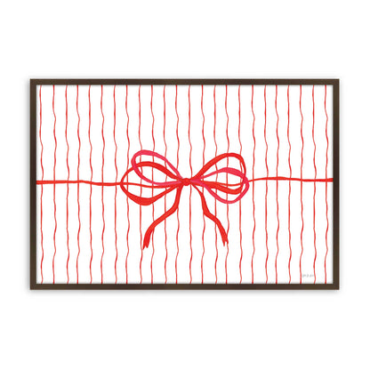 [Color:Brown], Picture of art in a Brown frame