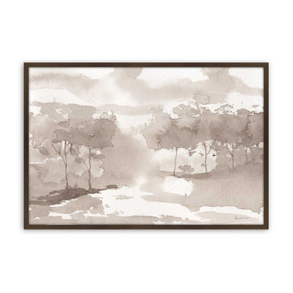 [Color:Belvinder Brown], Picture of art in a Belvinder Brown frame