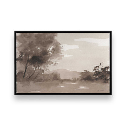 [Color:Satin Black], Picture of art in a Satin Black frame