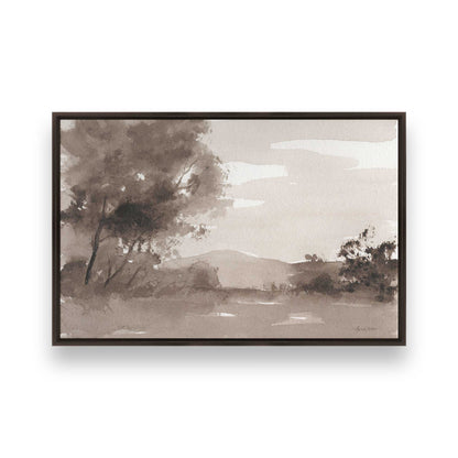 [Color:Espresso], Picture of art in a Espresso frame