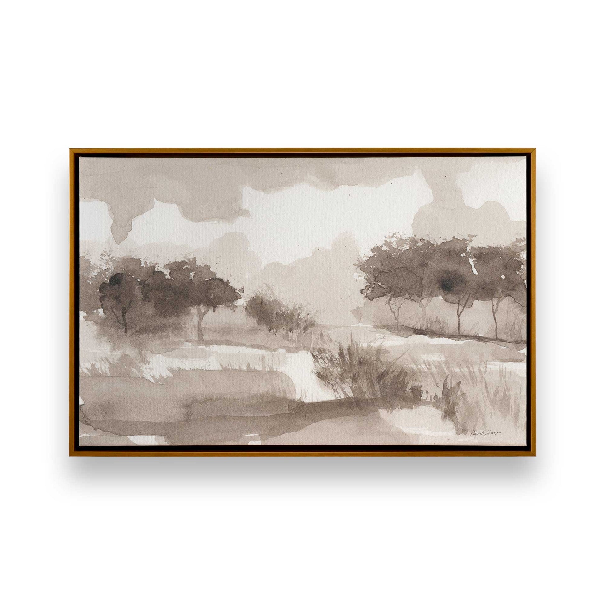 [Color:Polished Gold], Picture of art in a Polished Gold frame