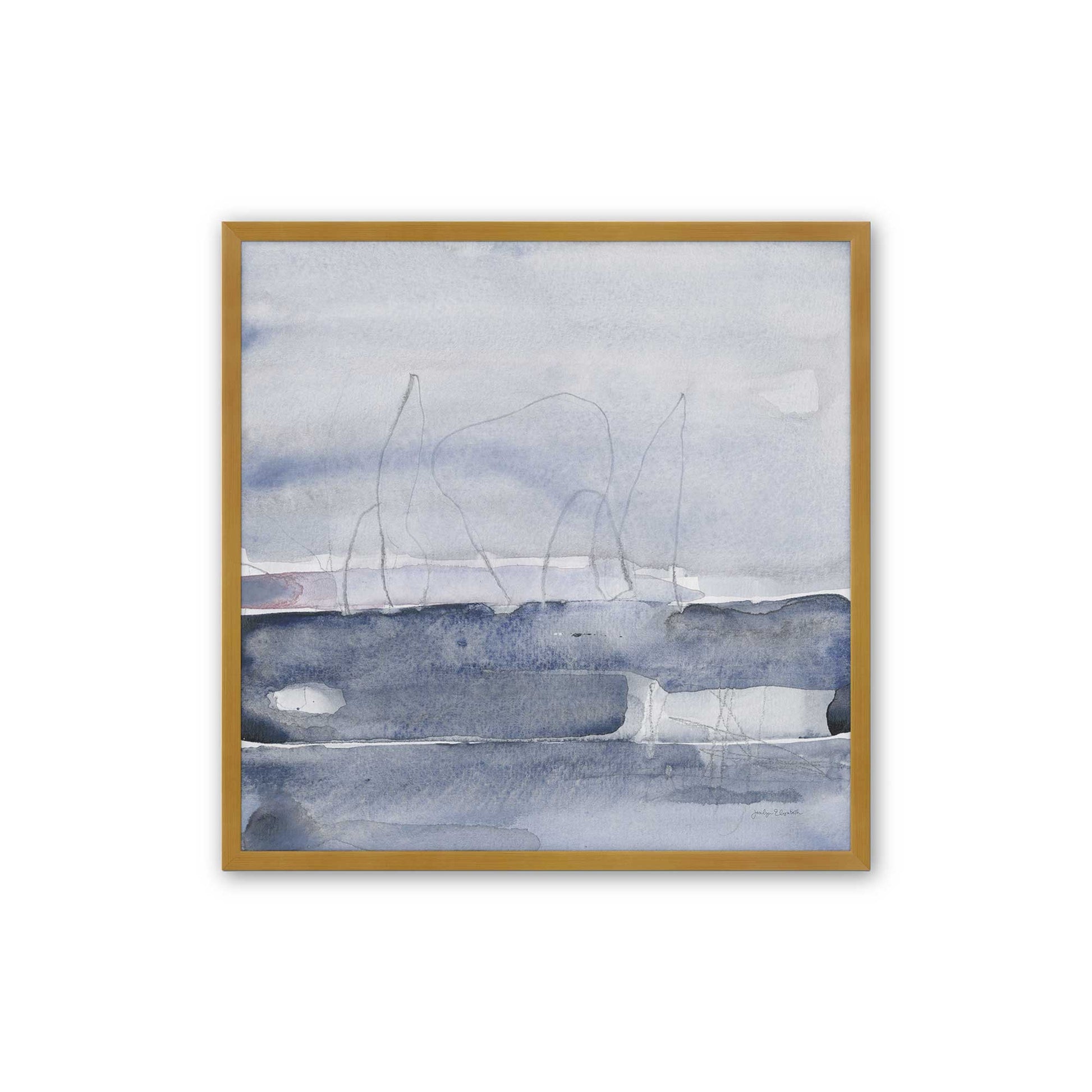 [Color:Polished Gold], Picture of art in a Polished Gold frame