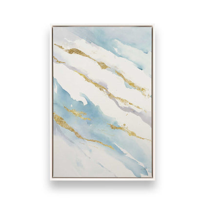 [Color:Opaque White], Picture of art in a White frame