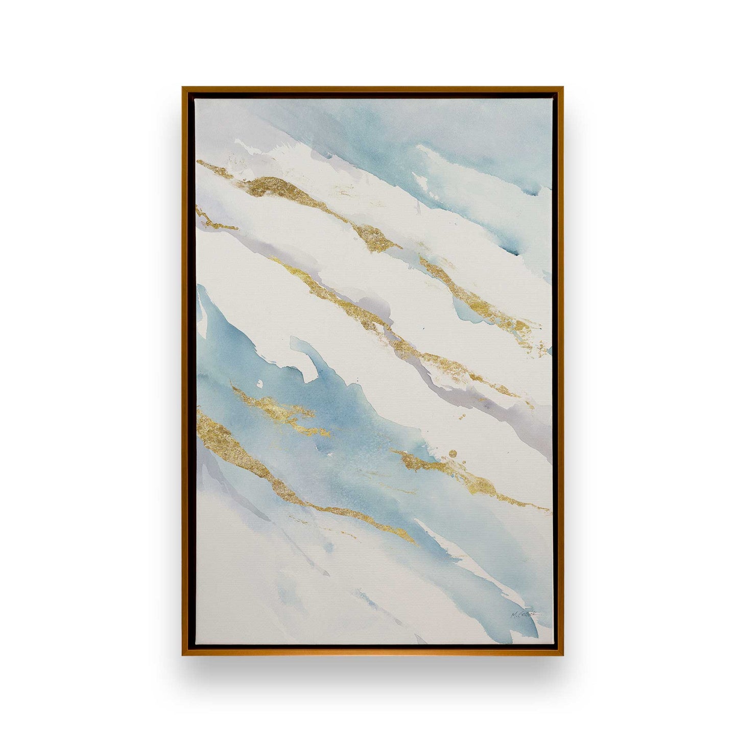 [Color:Polished Gold], Picture of art in a Polished Gold frame