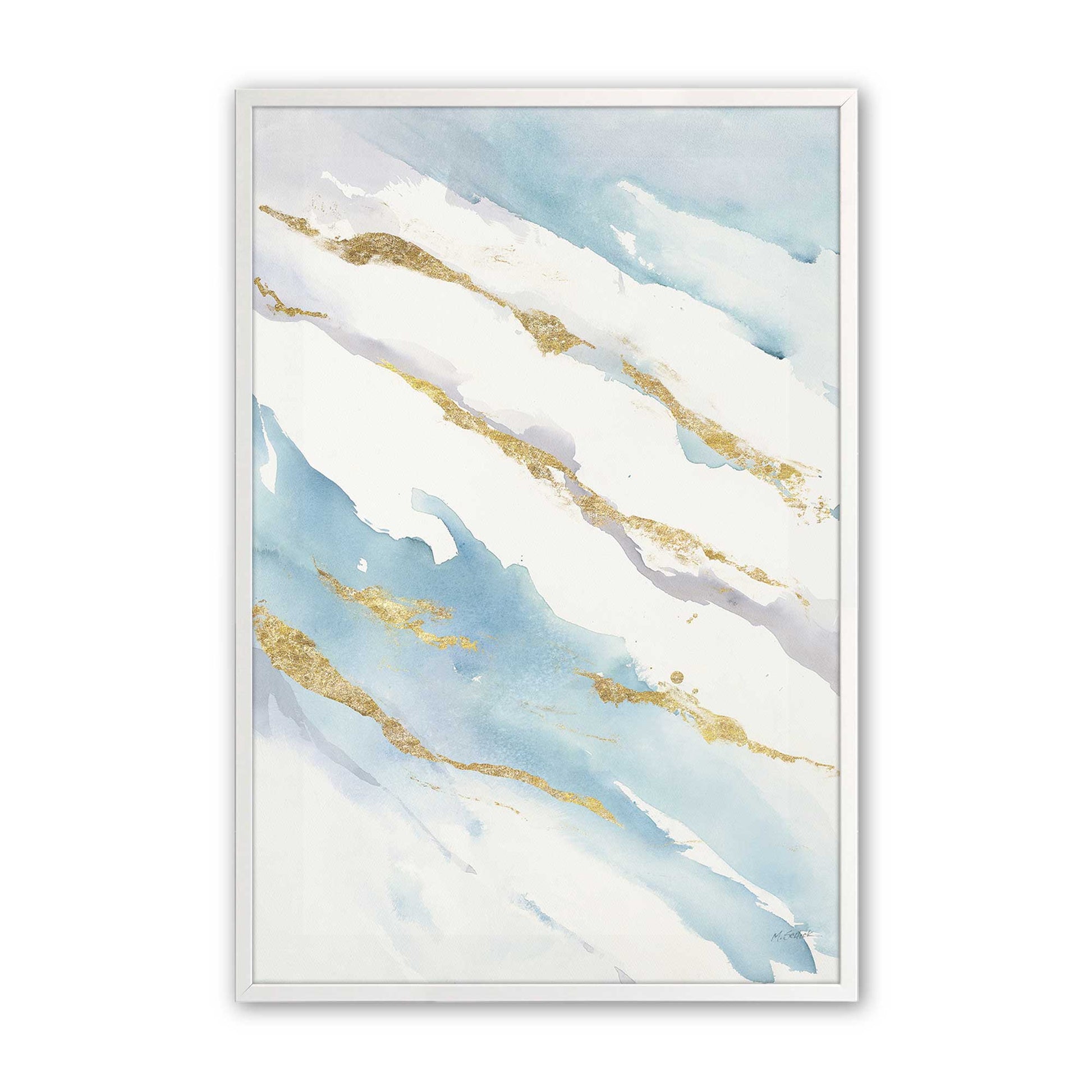 [Color:Opaque White], Picture of art in a Opaque White frame