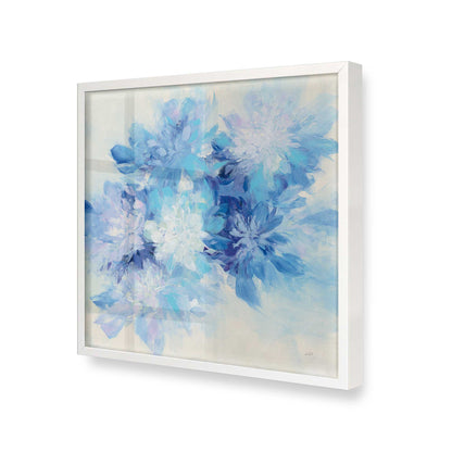 [Color:Opaque White], Picture of art in a Opaque White frame at an angle