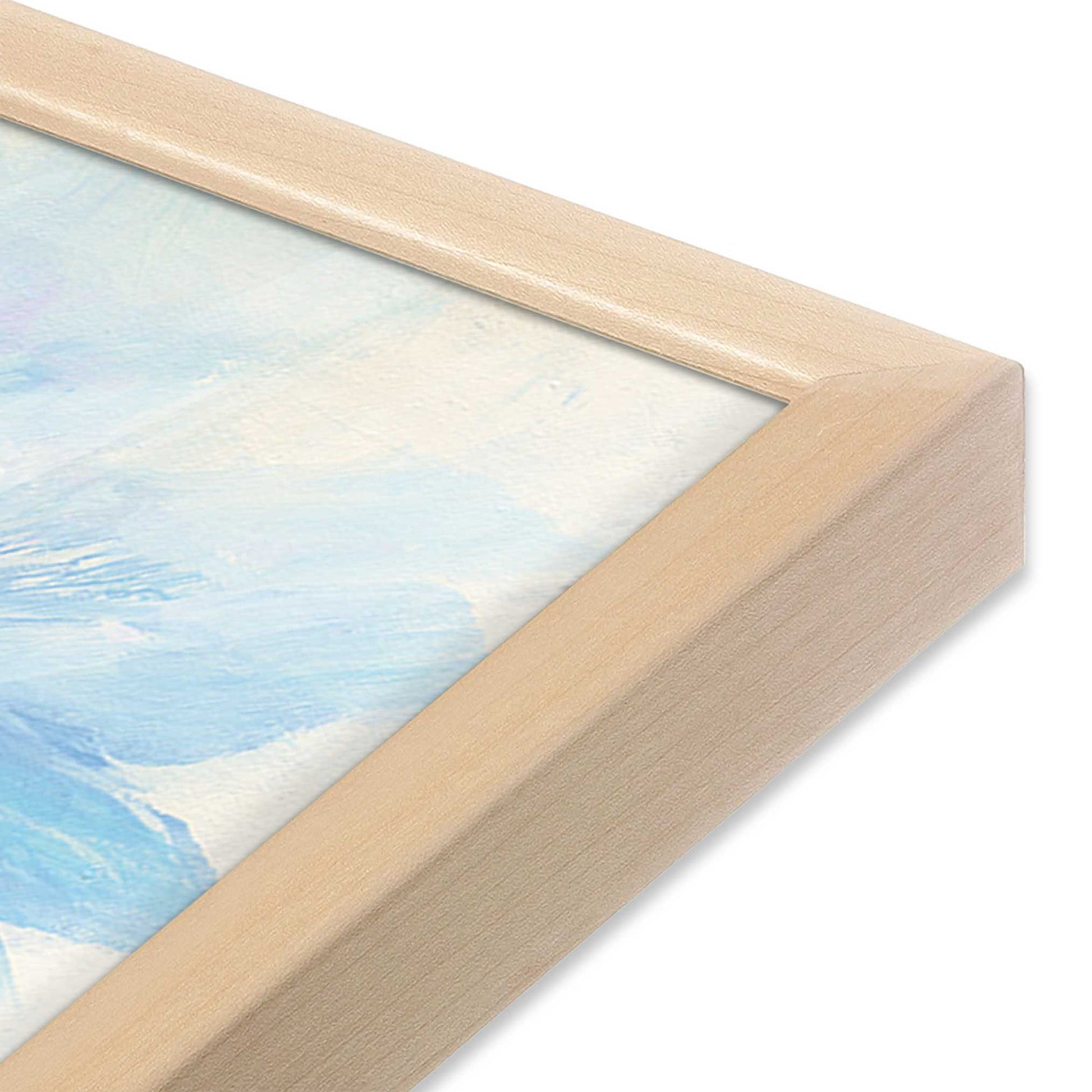 [Color:Raw Maple], Picture of art in a Raw Maple frame of the corner