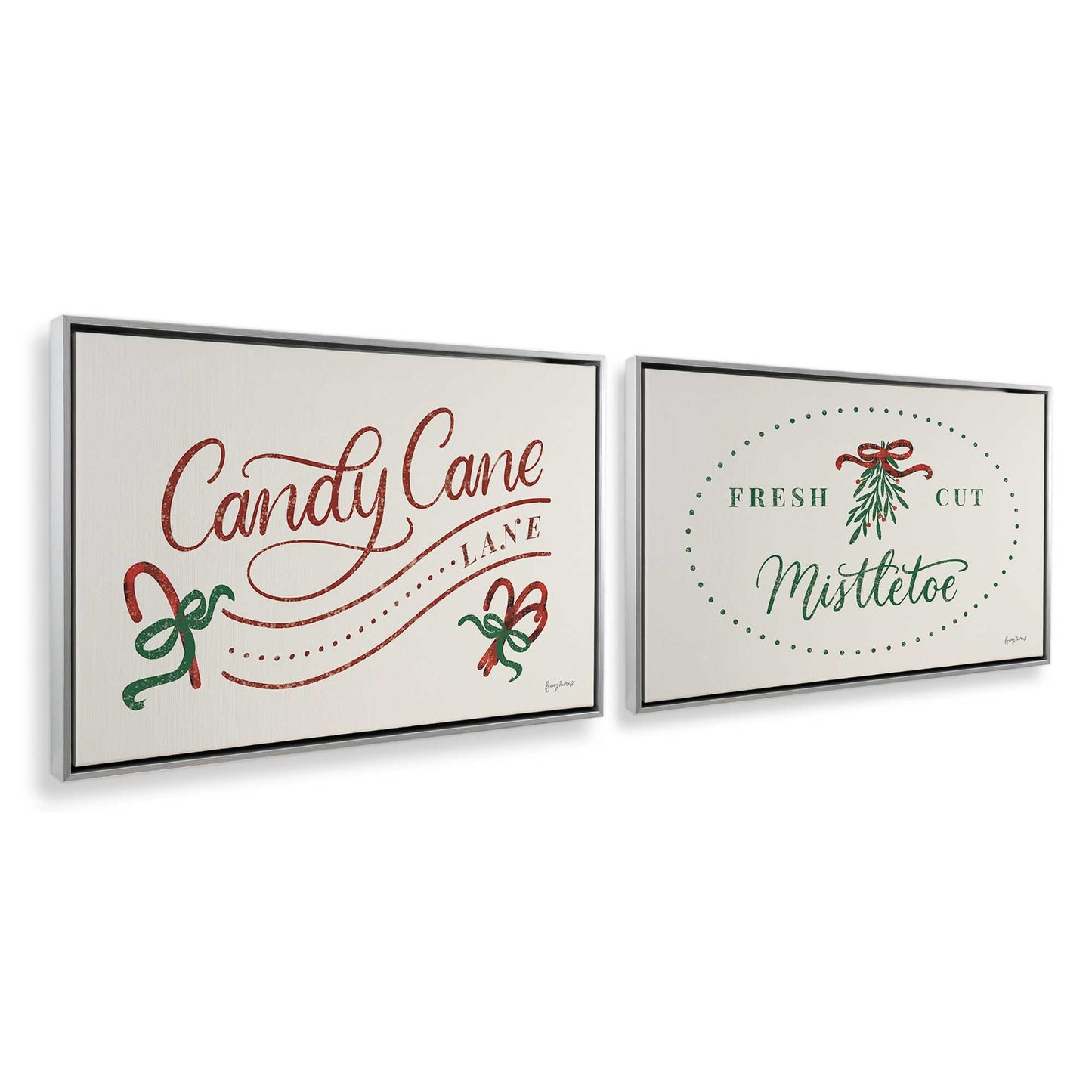 [Color:Polished Chrome], Picture of art in a Polished Chrome frame at an angle