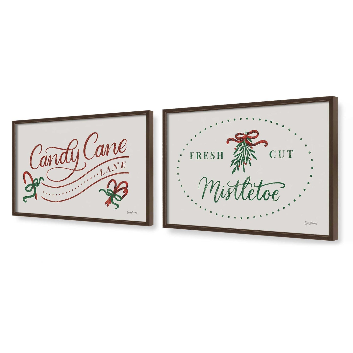 [Color:Belvinder Brown], Picture of art in a Belvinder Brown frame at an angle