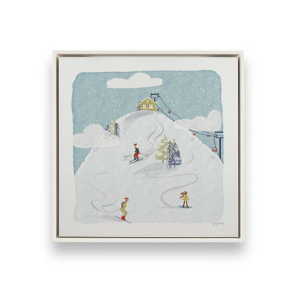 [Color:Opaque White], Picture of art in a White frame