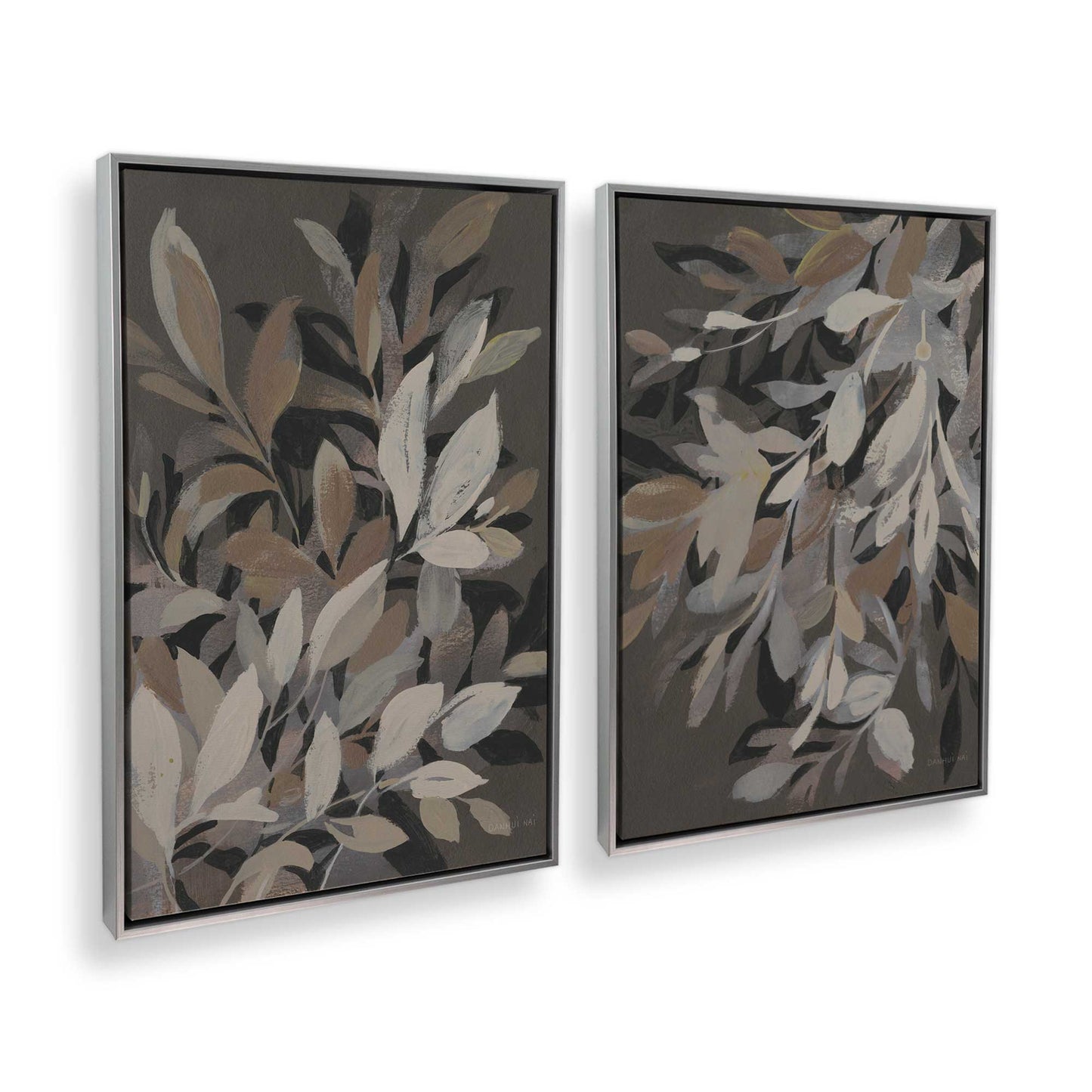 [Color:Polished Chrome], Picture of art in a Polished Chrome frame at an angle