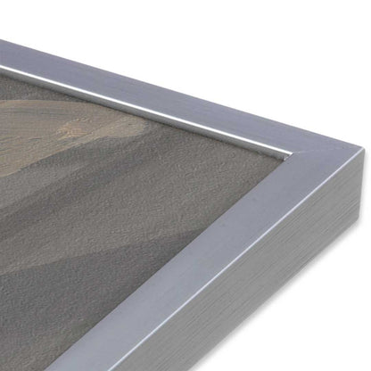 [Color:Polished Chrome], Picture of art in a Polished Chrome frame of the corner