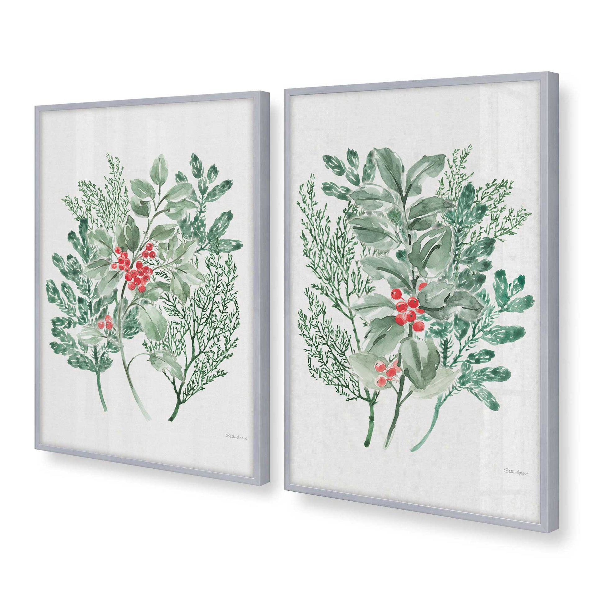 [Color:Polished Chrome], Picture of art in a Polished Chrome frame at an angle