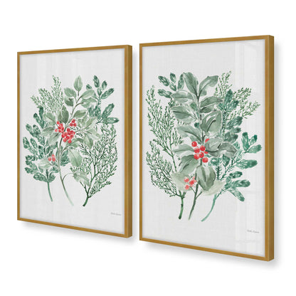 [Color:Polished Gold], Picture of art in a Polished Gold frame at an angle