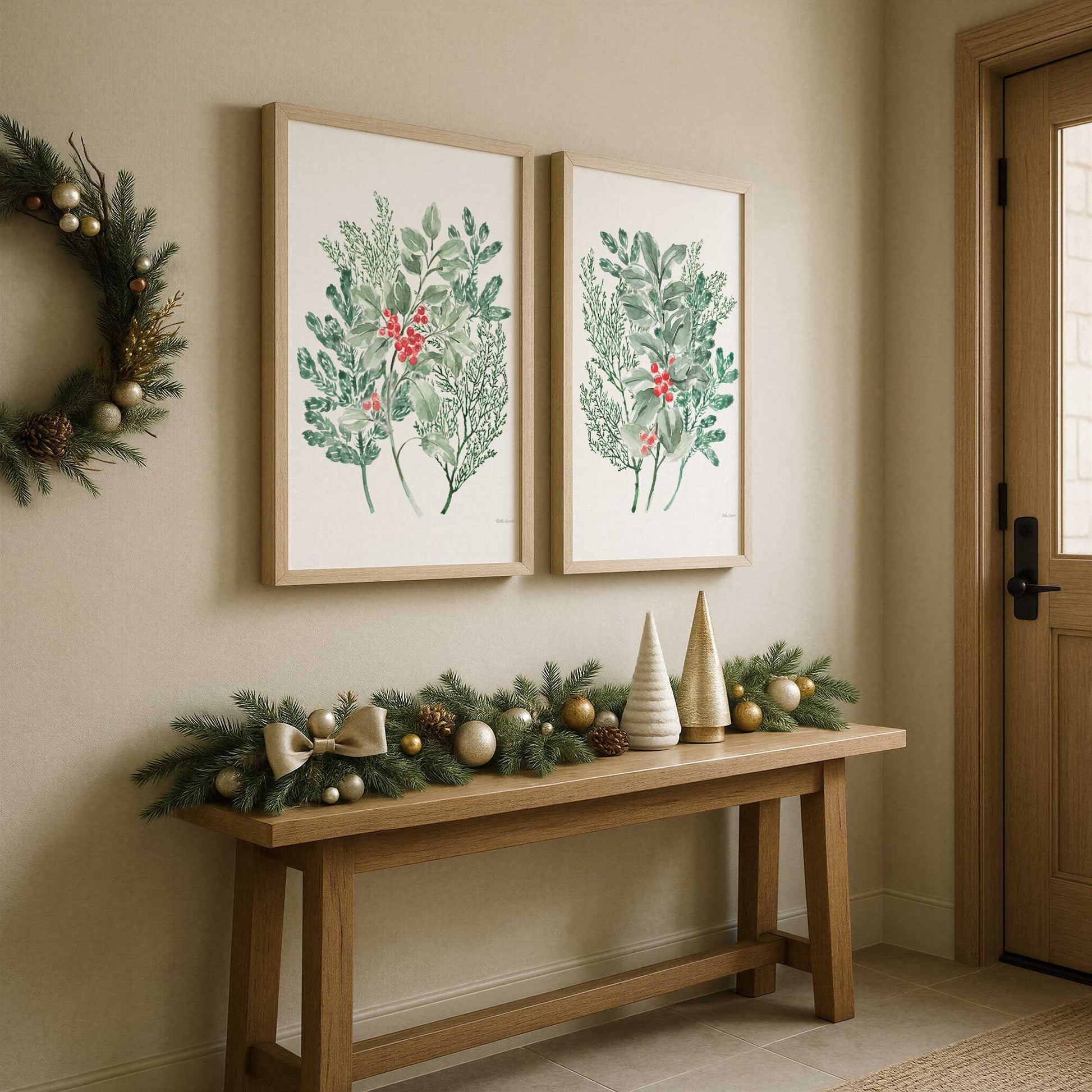 [Color:Belvinder Brown], Picture of art in a Belvinder Brown frame