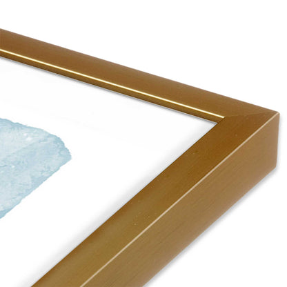 [Color:Polished Gold], Picture of art in a Polished Gold frame of the corner