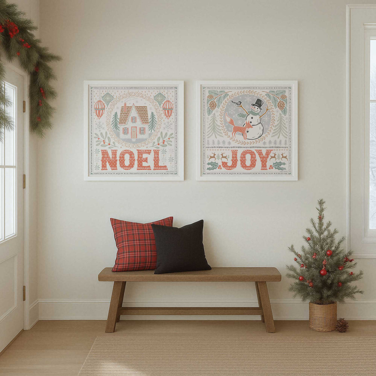 [Color:American Maple], Picture of art in an American Maple frame