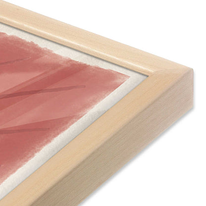 [Color:Raw Maple], Picture of art in a Raw Maple frame of the corner