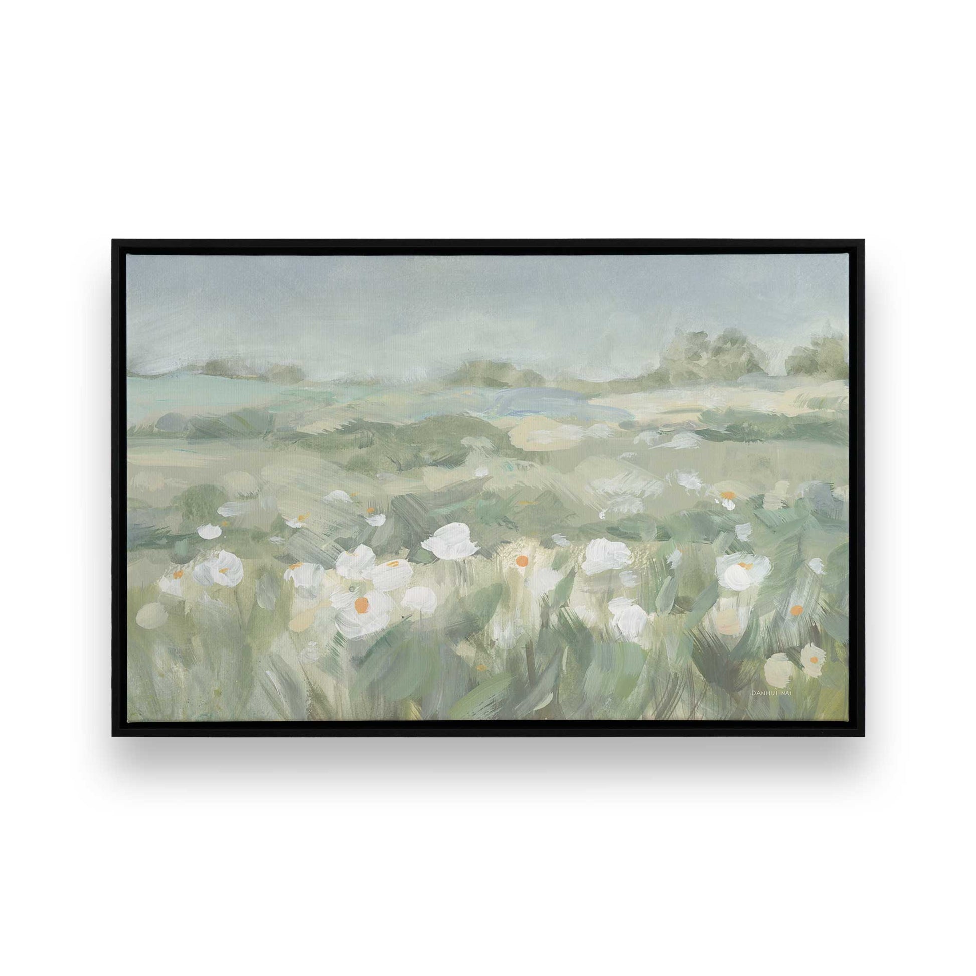 [Color:Satin Black], Picture of art in a Satin Black frame