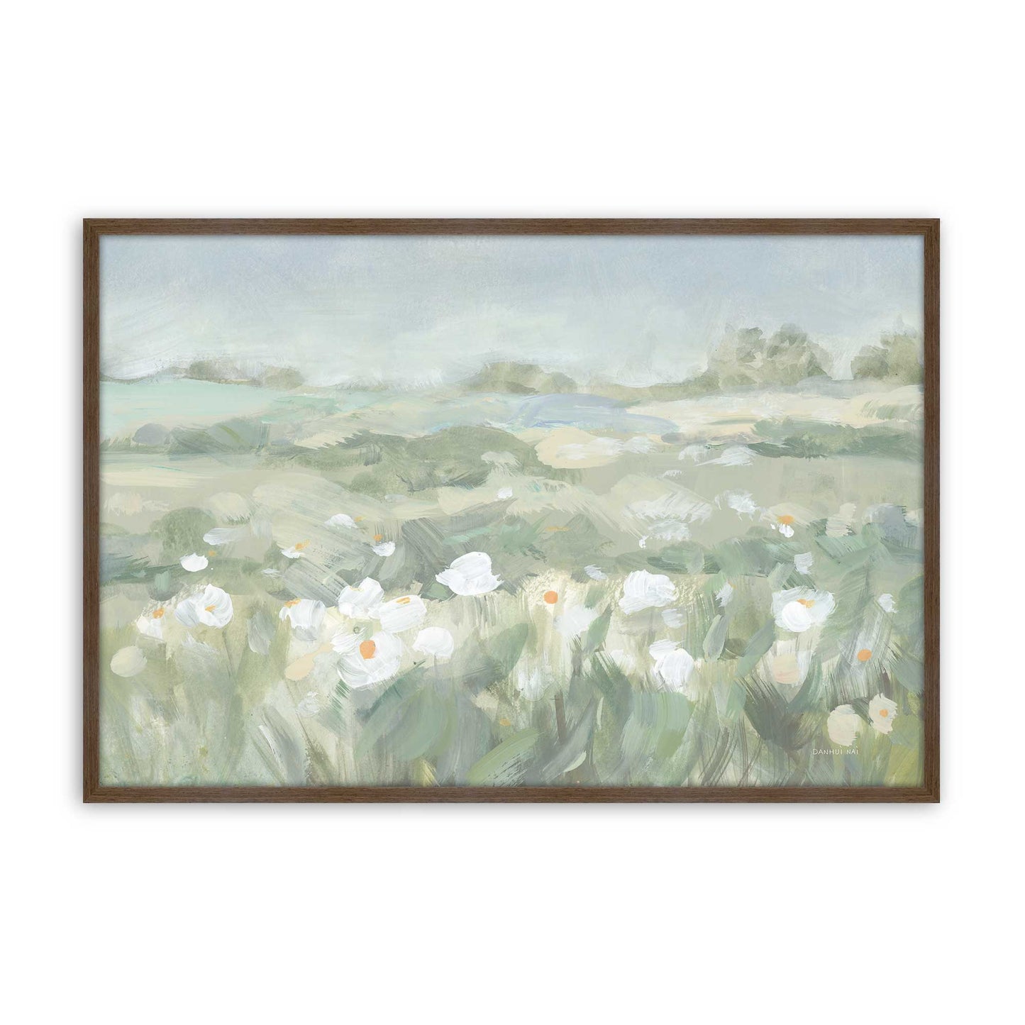 [Color:Walnut], Picture of art in a Walnut frame