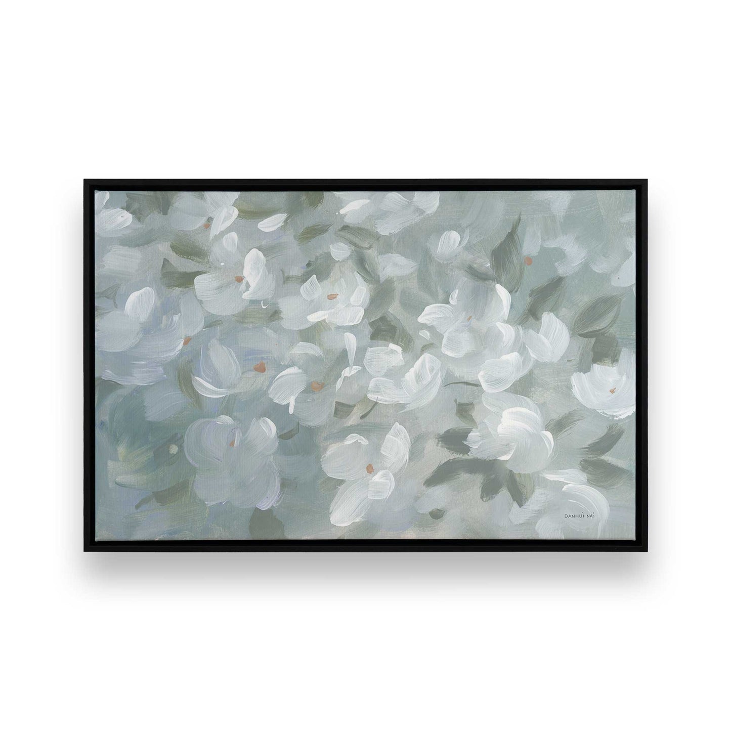 [Color:Satin Black], Picture of art in a Satin Black frame