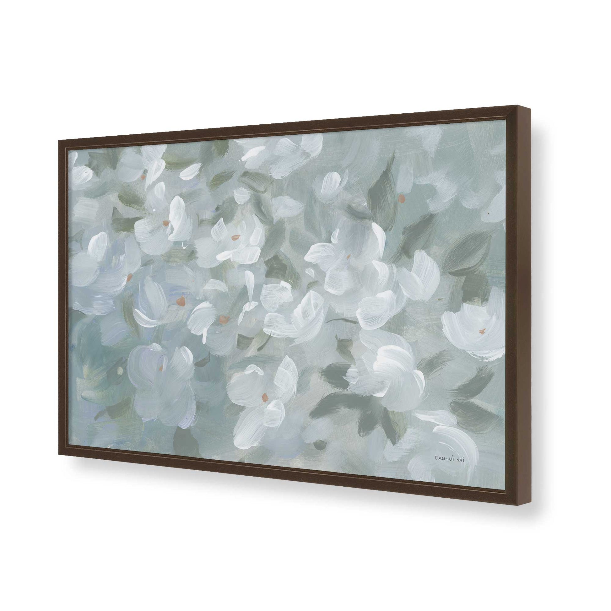 [Color:Belvinder Brown], Picture of art in a Belvinder Brown frame of the corner