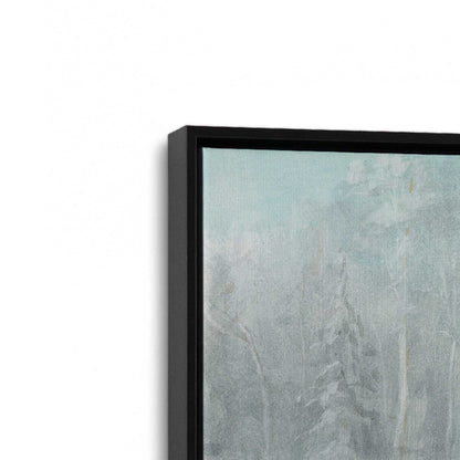 [Color:Satin Black], Picture of art in a Satin Black frame at an angle