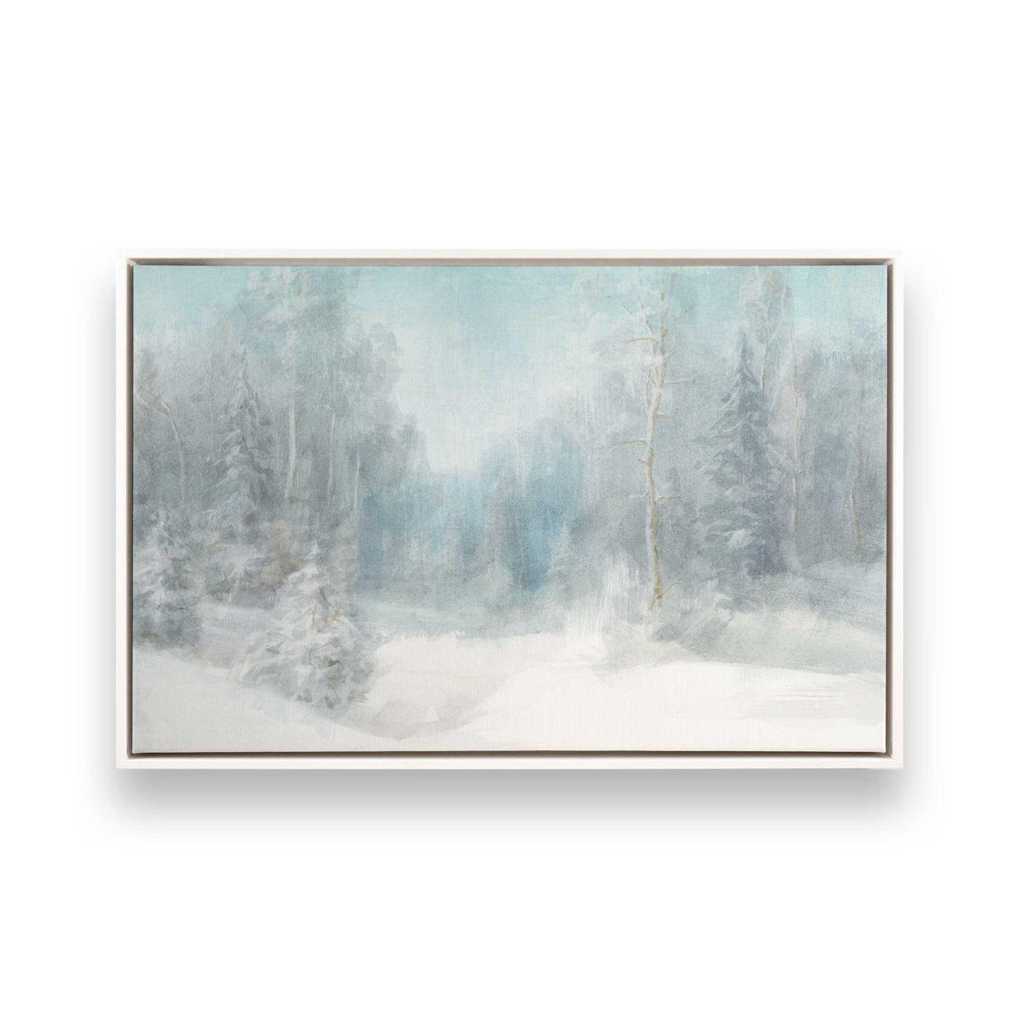 [Color:Opaque White], Picture of art in a White frame