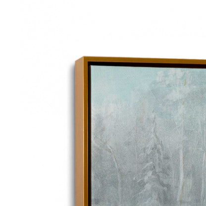 [Color:Polished Gold], Picture of art in a Polished Gold frame at an angle