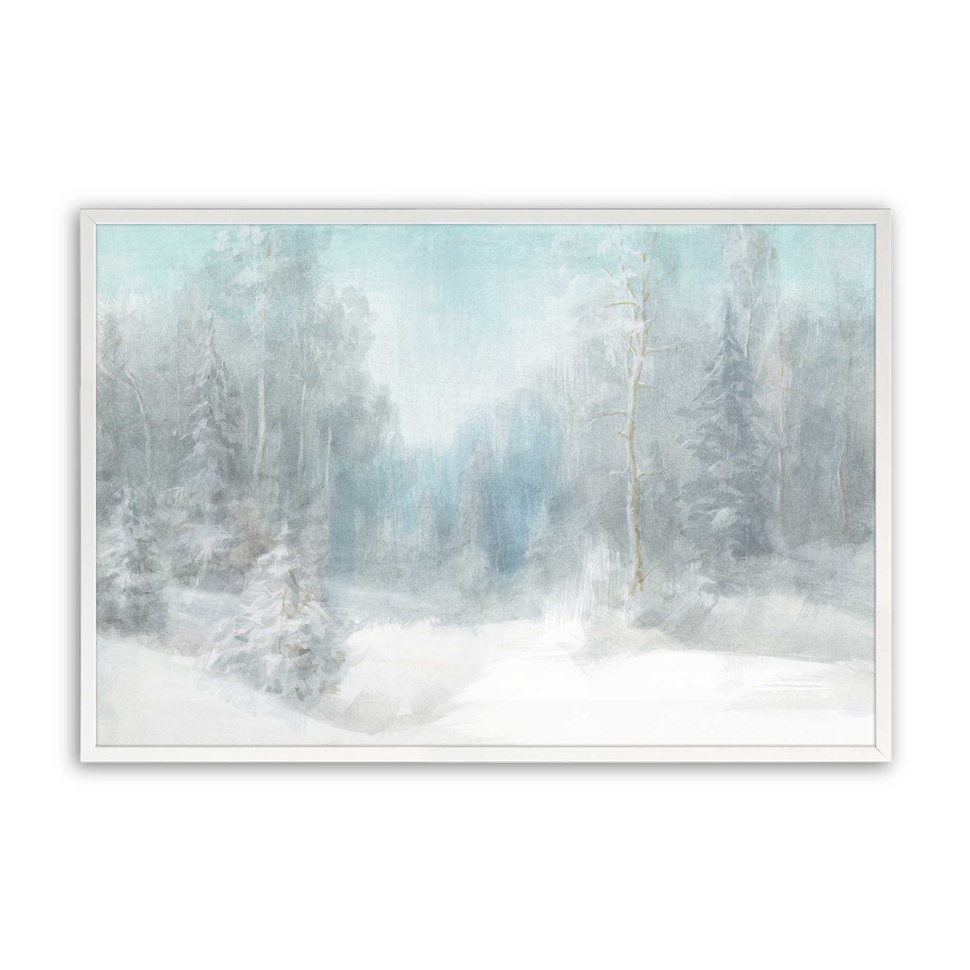 [Color:Opaque White], Picture of art in a Opaque White frame