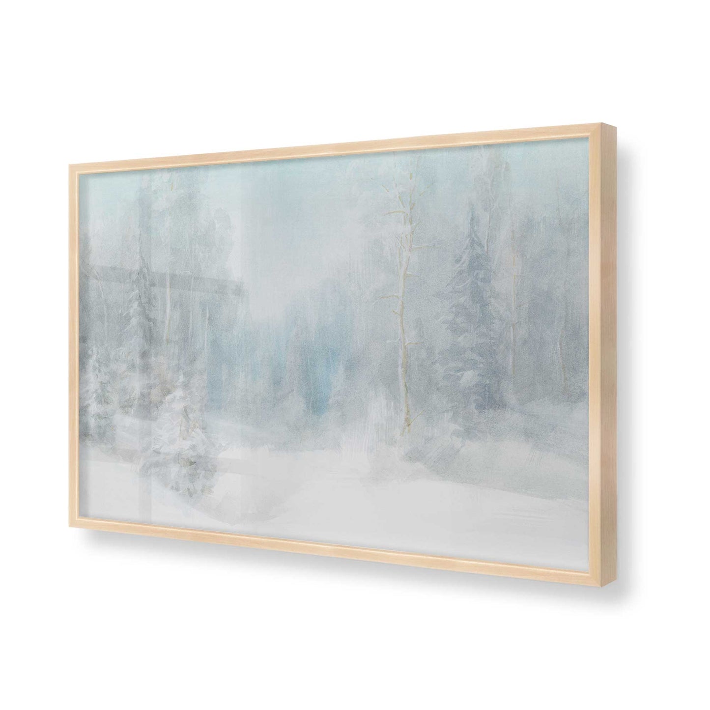 [Color:Raw Maple], Picture of art in a Raw Maple frame of the corner