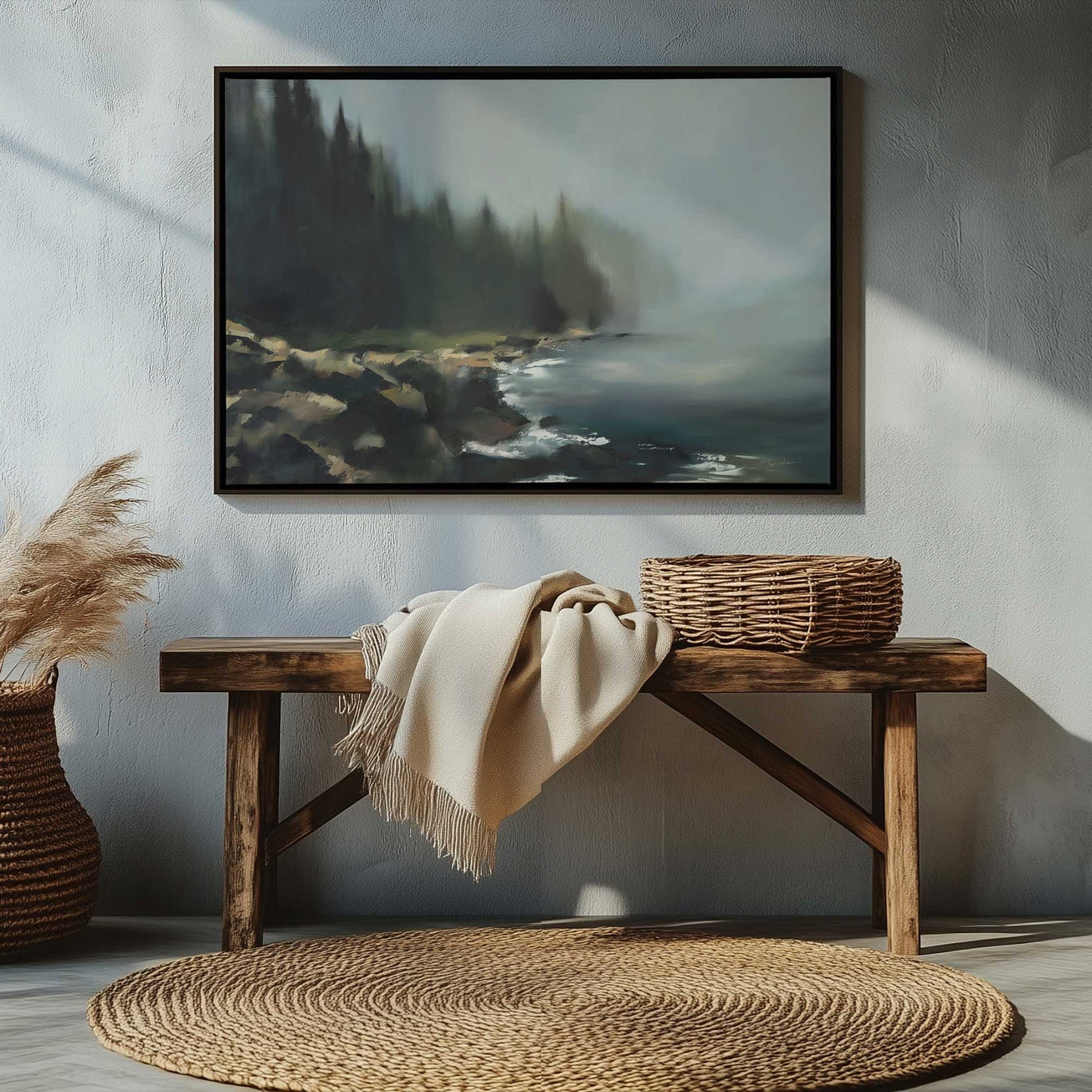 Picture of art in a room
