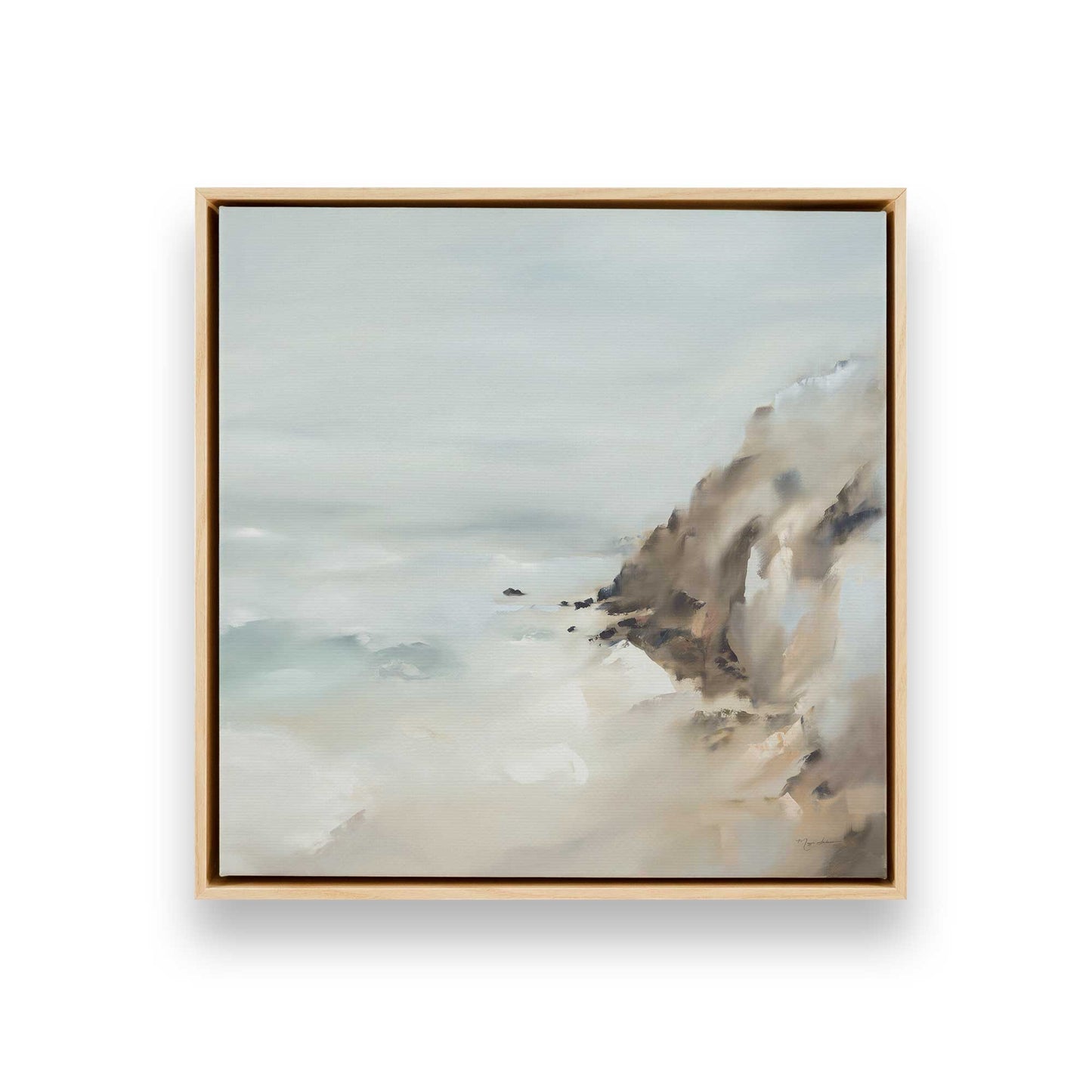 [Color:American Maple], Picture of art in a American Maple frame