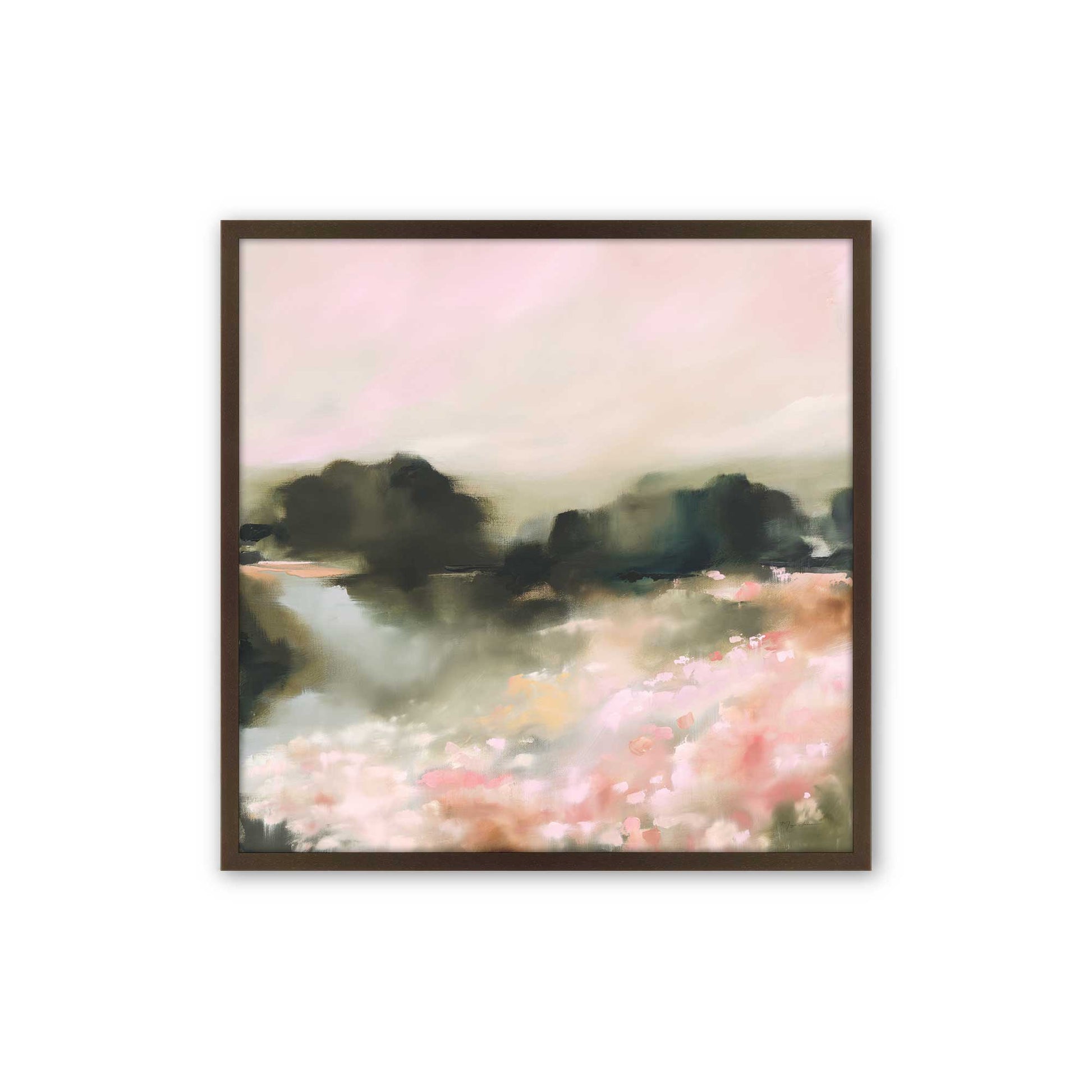 [Color:Espresso], Picture of art in a Espresso frame