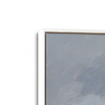 [Color:Opaque White], Picture of art in a White frame at an angle