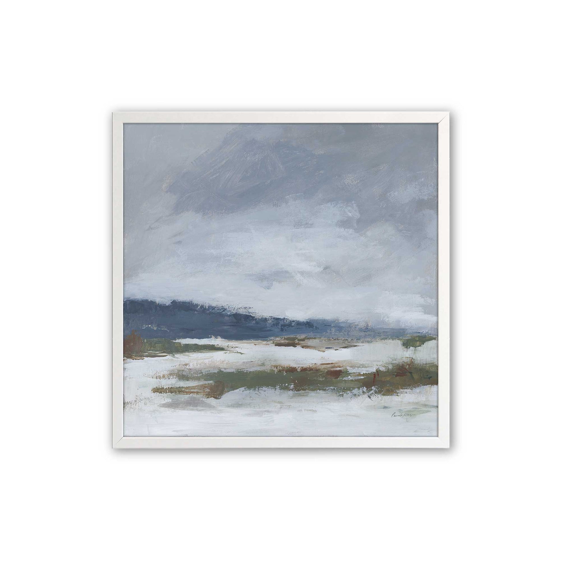 [Color:Opaque White], Picture of art in a Opaque White frame